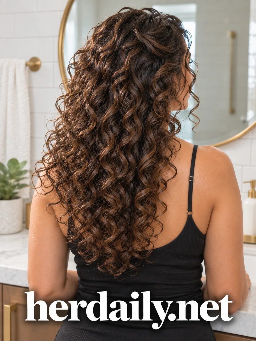 Curly hair layers 7