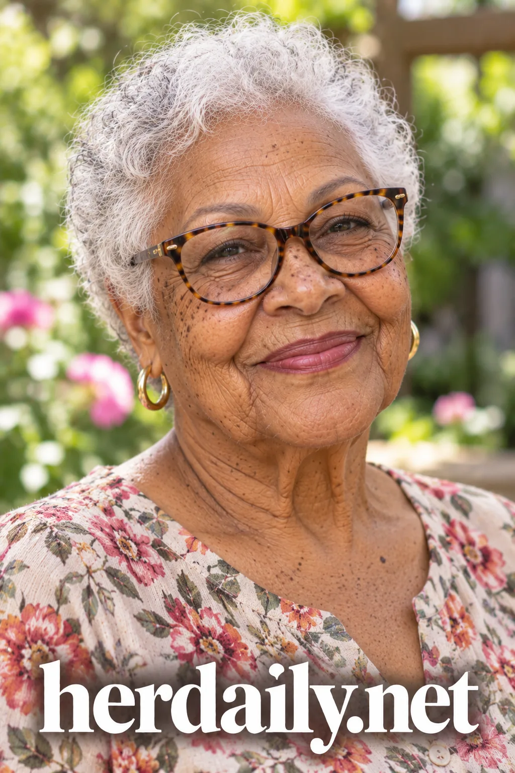 Hairstyles for Women Over 70 with Glasses 12