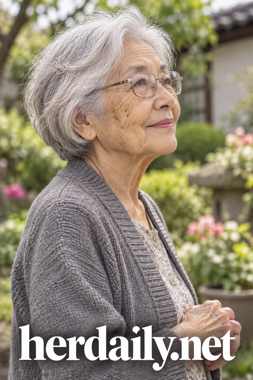 Hairstyles for Women Over 70 with Glasses 3