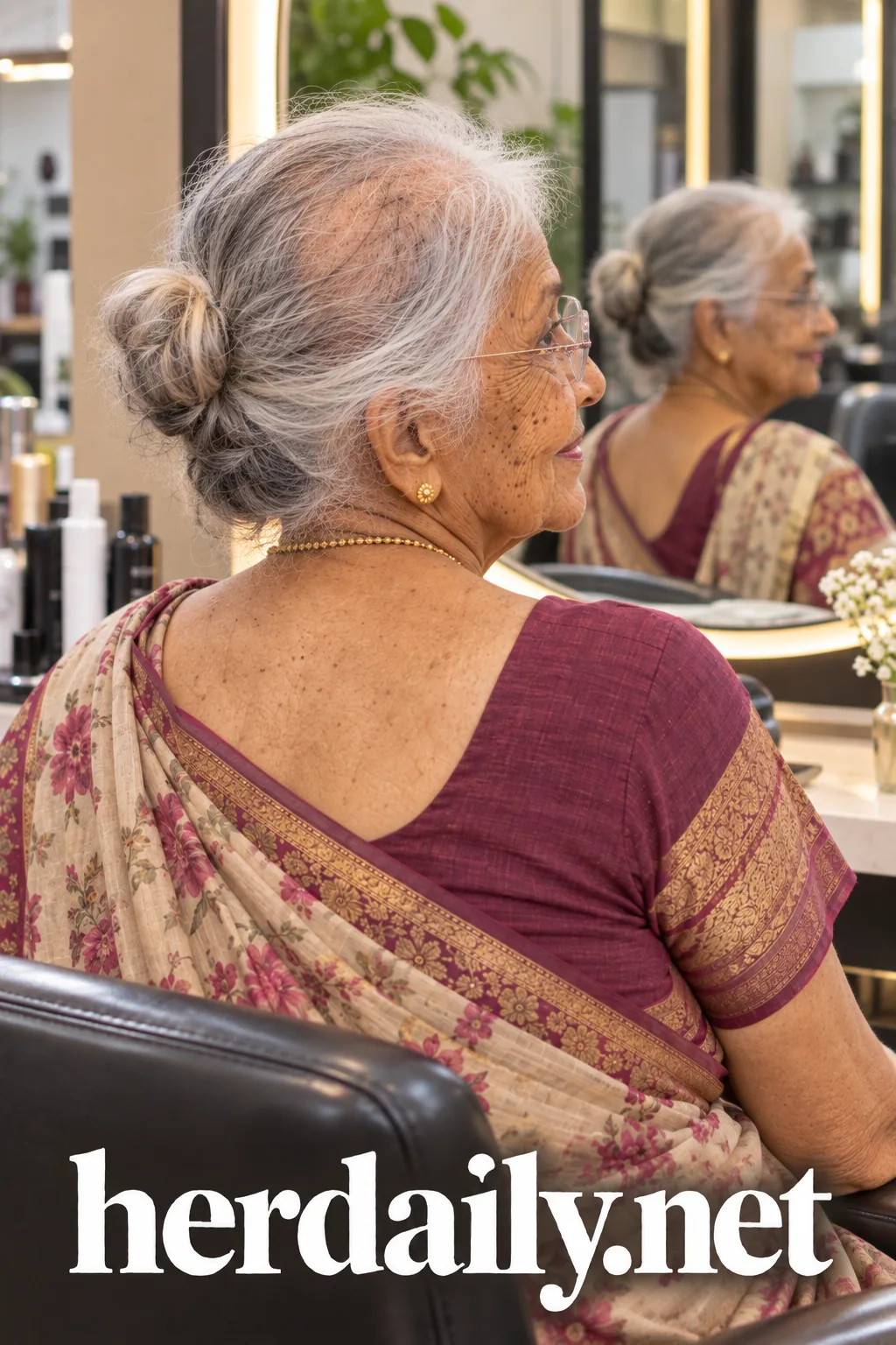 Hairstyles for Women Over 70 with Glasses 8