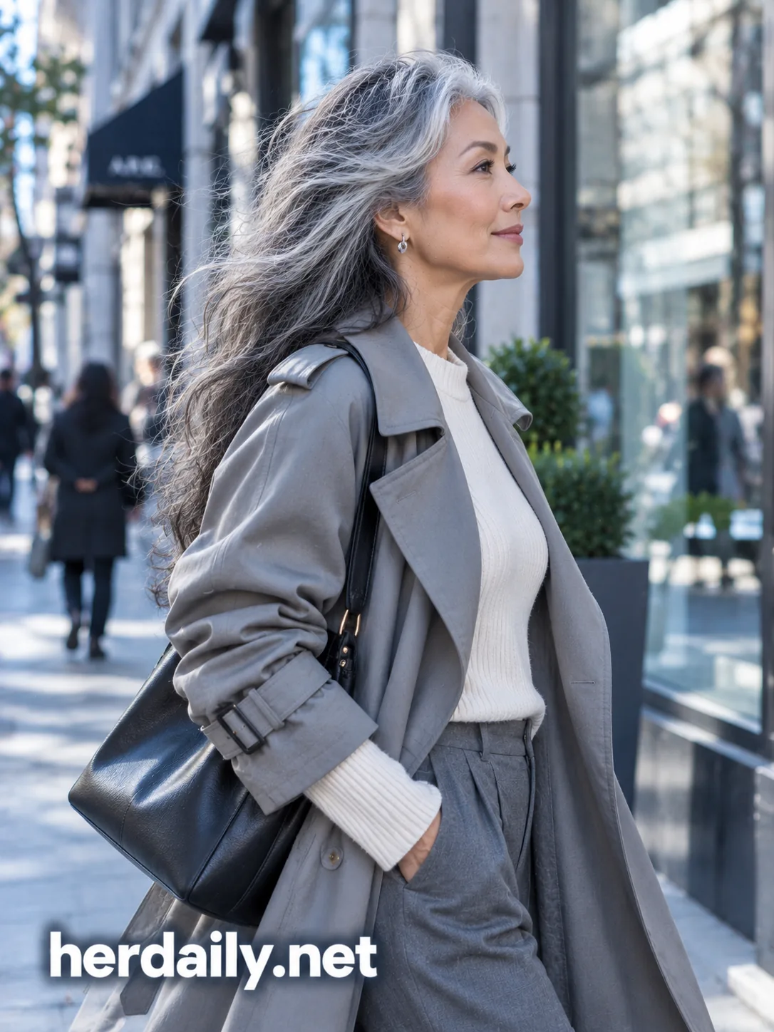 Natural Gray Hair Over 50 11