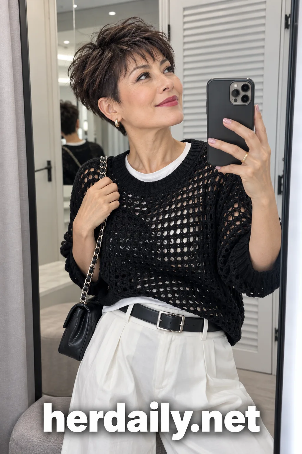 espresso pixie fitting room