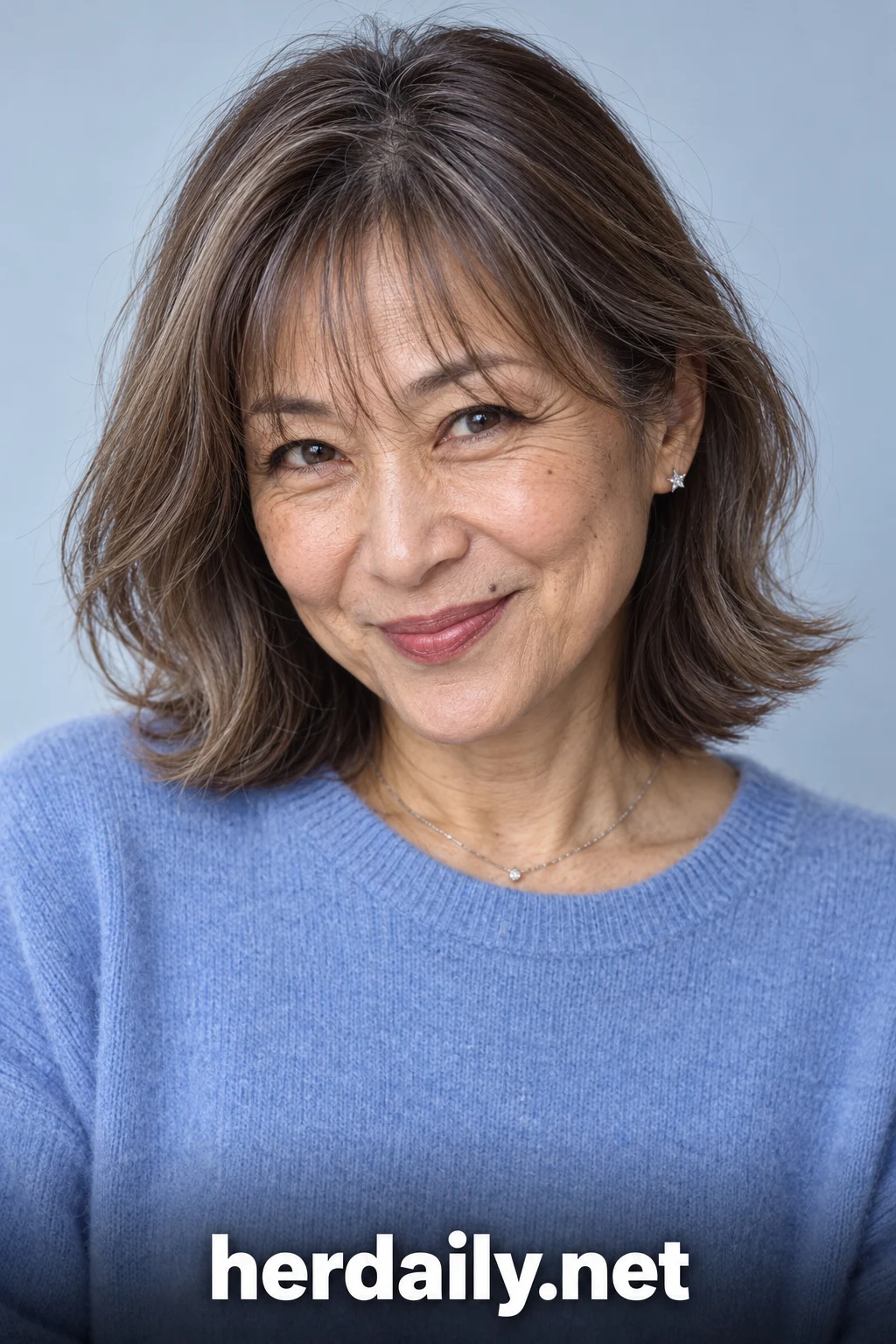 asian hairstyles for women over 50 13 wispy bangs mocha lob