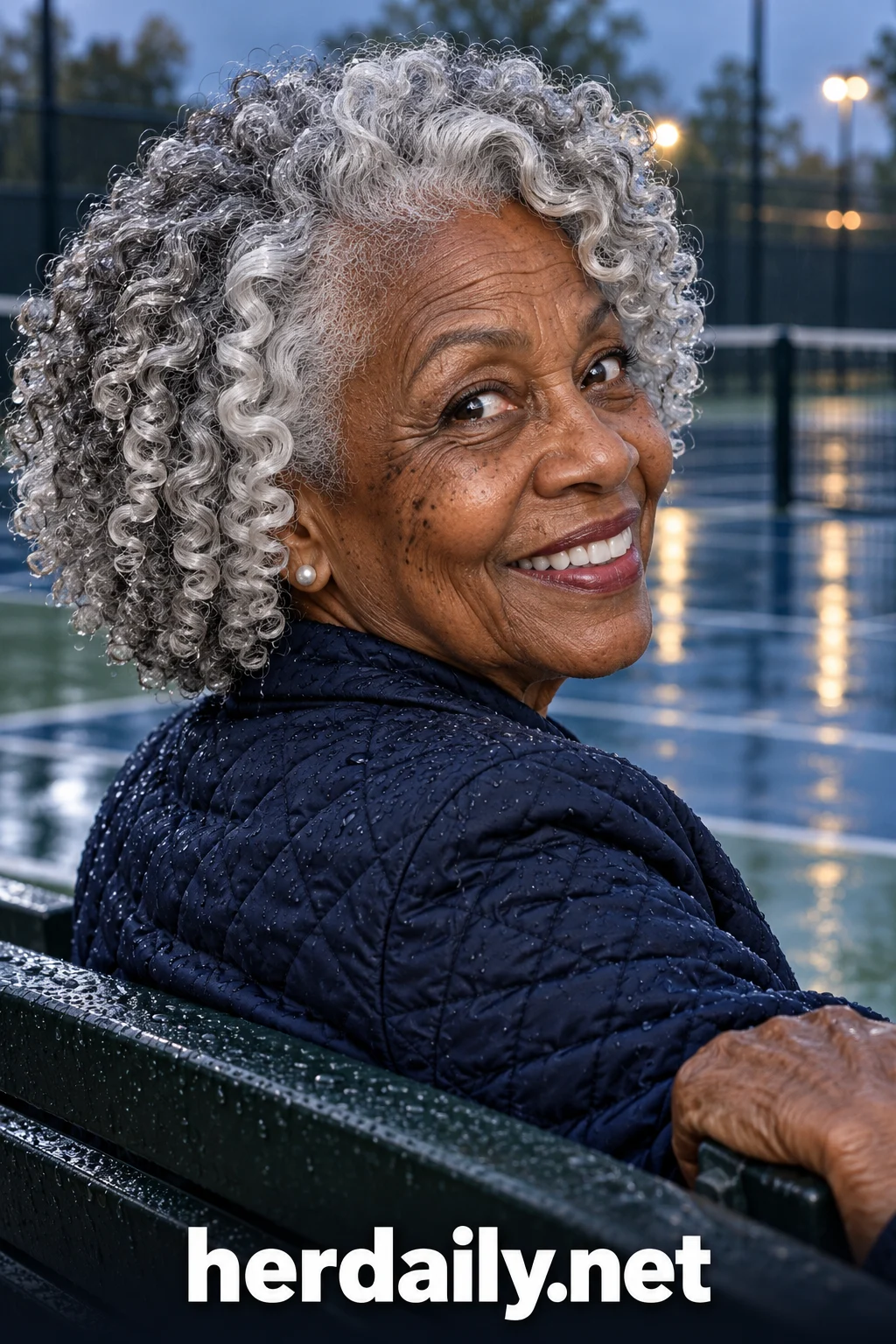 grey curly hairstyles over 60 chin length silver wash and go
