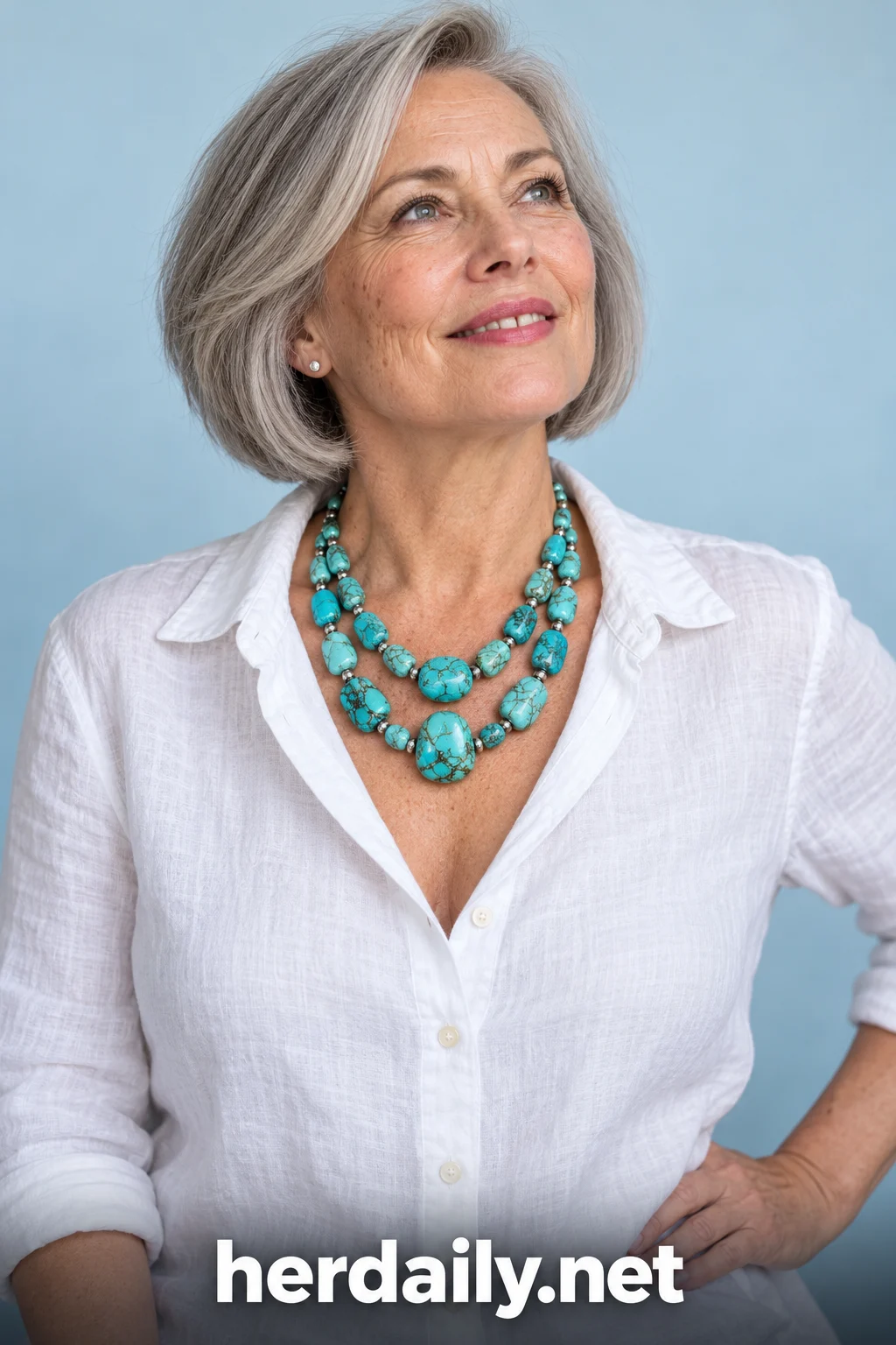 jewelry for women over 50 05 turquoise statement bib necklac
