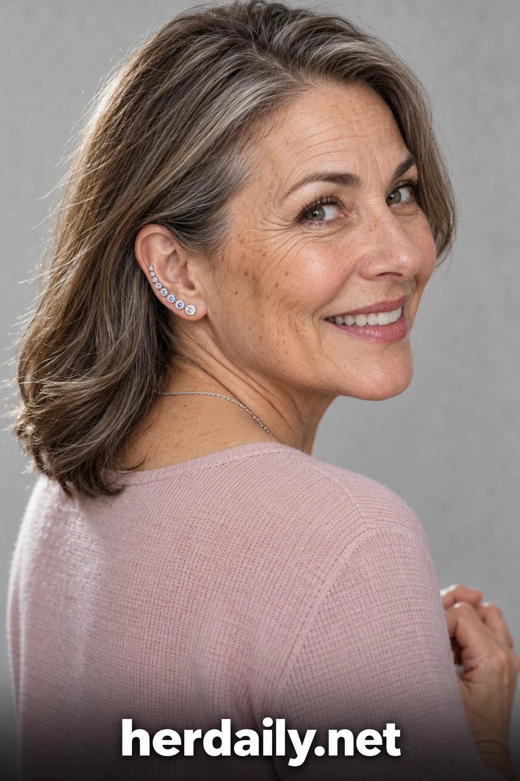 jewelry for women over 50 09 silver topaz ear climbers