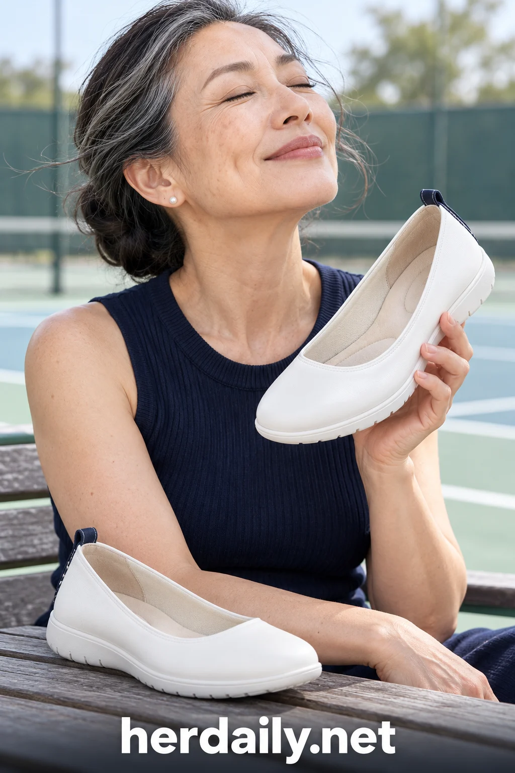 loafers and flats for women over 50 20 white cushioned slip