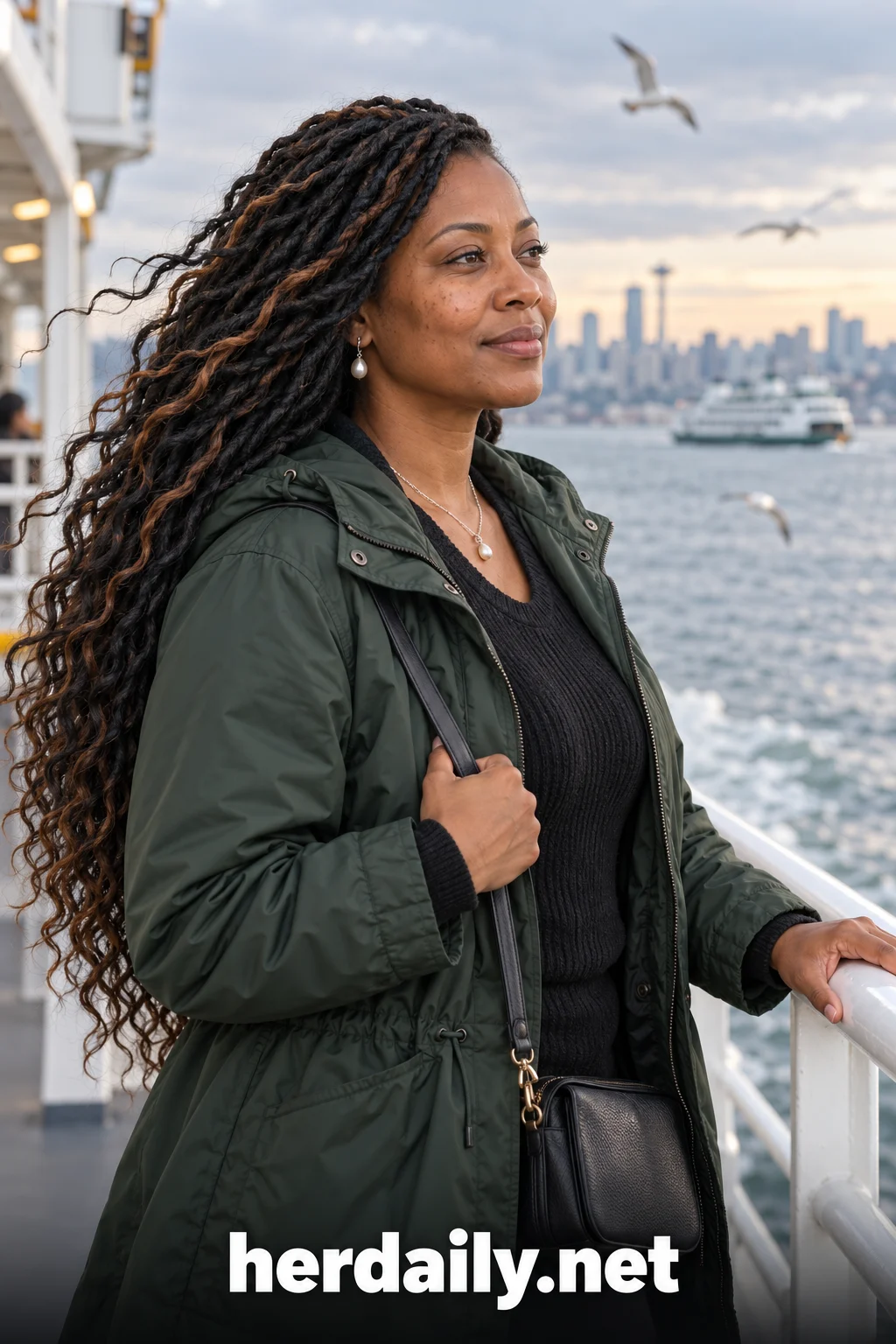 natural hairstyles for black women 20 long goddess locs wavy ends