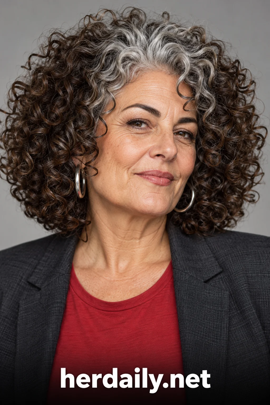 over 50 curly hairstyles for women 19 voluminous curls silve
