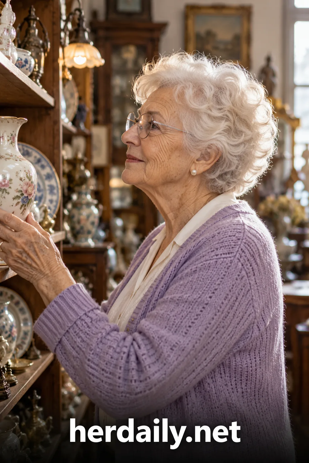 short haircuts over 50 04 soft white curly crop antique shop