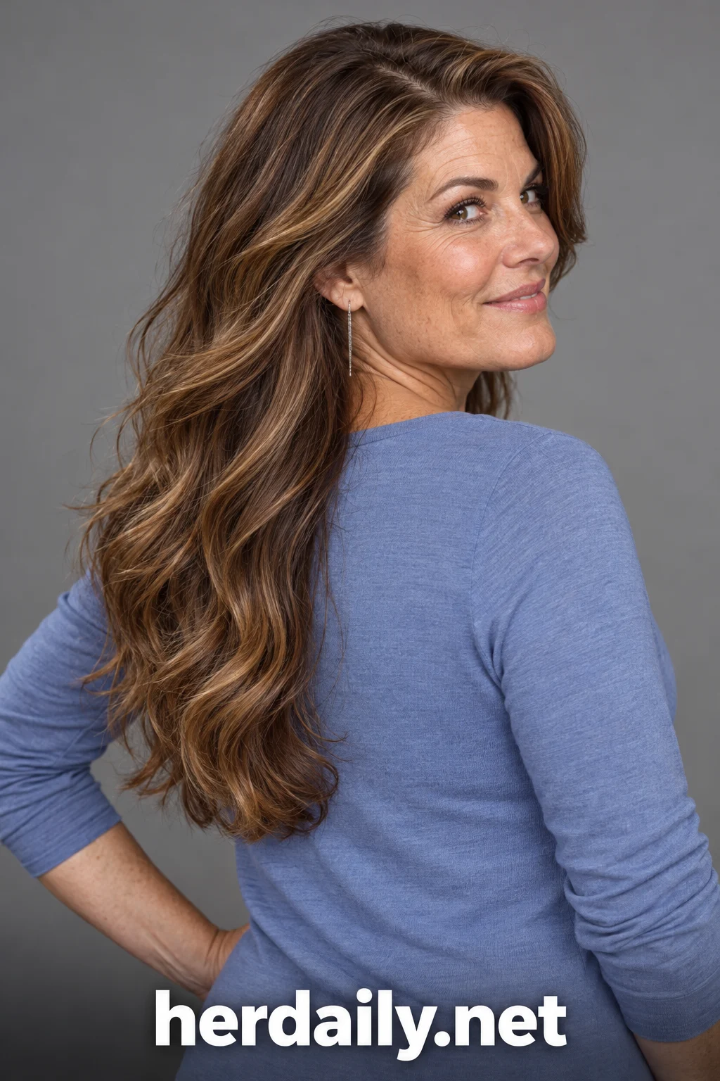 square face hairstyles over 50 12 caramel balayage long side