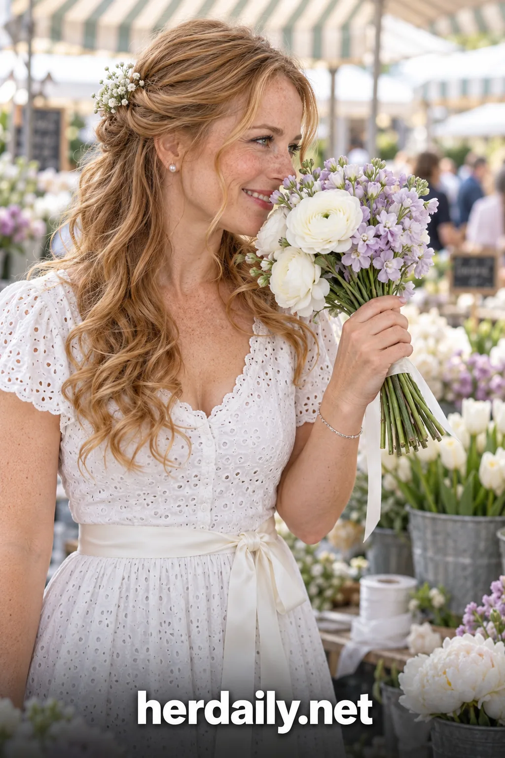 wedding hairstyles half up half down 13 romantic twists strawberry blonde curls